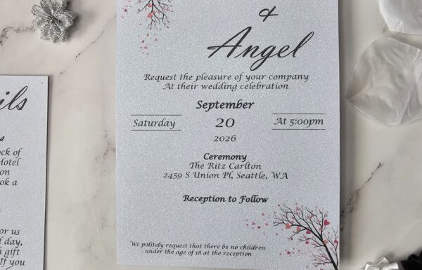 Offering Custom Designed Wedding Invitations