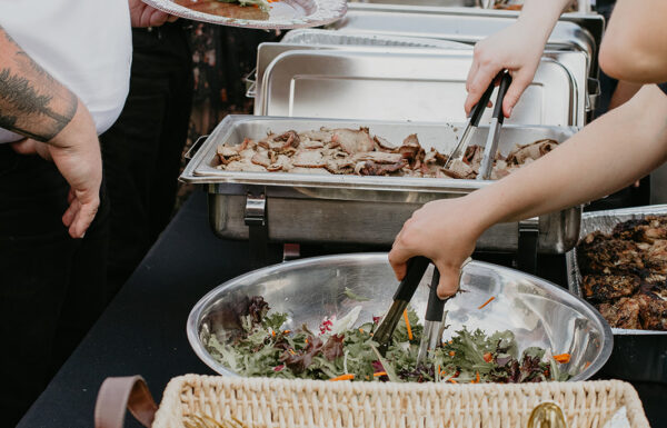 Our served buffet is a great option for any event over 50.