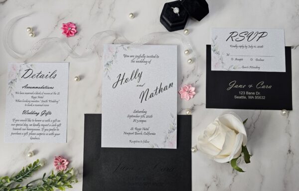 Offering Custom Designed Wedding Invitations