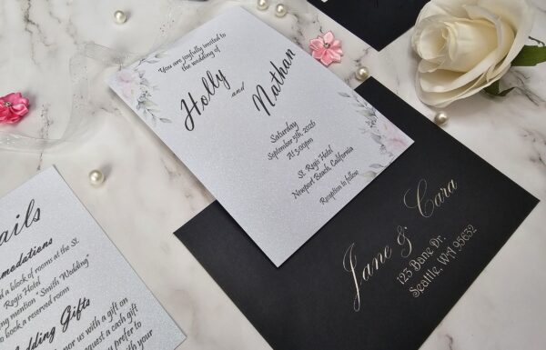 Offering Custom Designed Wedding Invitations